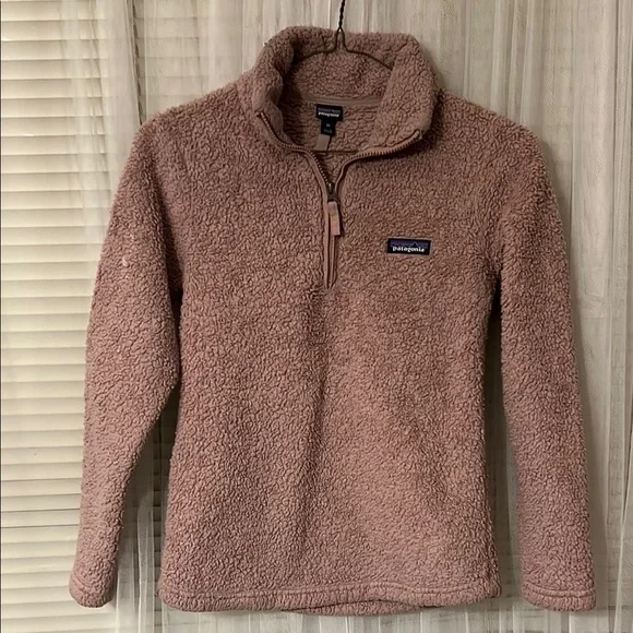Patagonia Beige Fleece Pullover Sz XS h - Picture 2 of 13